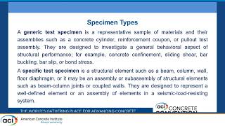 Guide Testing Reinforced Concrete Structural Elements under Slowly Applied Simulated Seismic Loads