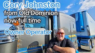 Owner Operator trucks this beautiful reefer unit worth💰💰💰 started at Old Dominion company driver