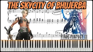 🎹 Final Fantasy XII - Skycity of Bhujerba (Uplifiting Piano Arrangement   Sheets)