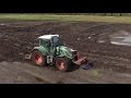 [GoPro] Fendt 722 beim Tiefenlockern im Moor l Fendt 700 l Schlammschlacht