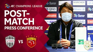 【ACL試合後会見】ヴィッセル神戸vs.上海上港｜AFCチャンピオンズリーグ ラウンド16