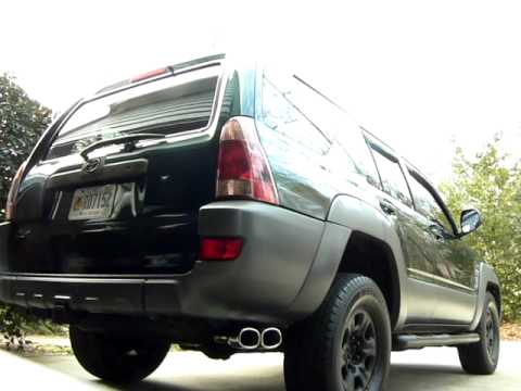2003 4runner with Magnaflow exhaust - YouTube