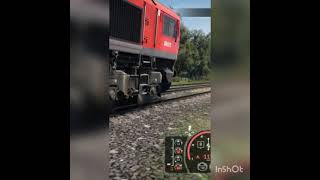 Class 66 Wheelslip & Crash Fails Train Sim World 2 #shorts