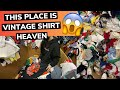 PICKING IN THE VINTAGE SHIRT WAREHOUSE! FINDING VINTAGE GRAILS!