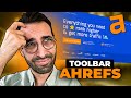 Dcouverte de la seo toolbar de ahrefs 