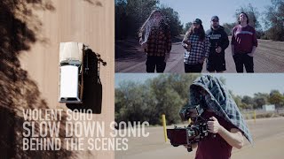 Violent Soho - Slow Down Sonic BEHIND-THE-SCENES inc RED Komodo, Crane3s + Motion-control car rig