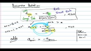Part 5 Recursive Relation