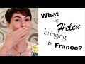 What is Helen Bringing to France? (or How to Fly with a Knife)