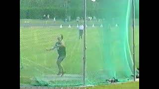 SEAA South of England Athletics Champs 2003 Mens Discus Throw Mountbatten Track Portsmouth