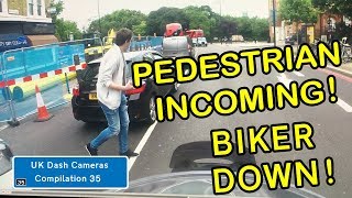 UK Dash Cameras - Compilation 35 - Bad Drivers, Crashes + Close Calls
