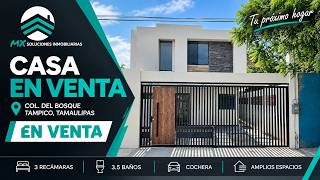 Casas en Venta col. Del Bosque Tampico. 