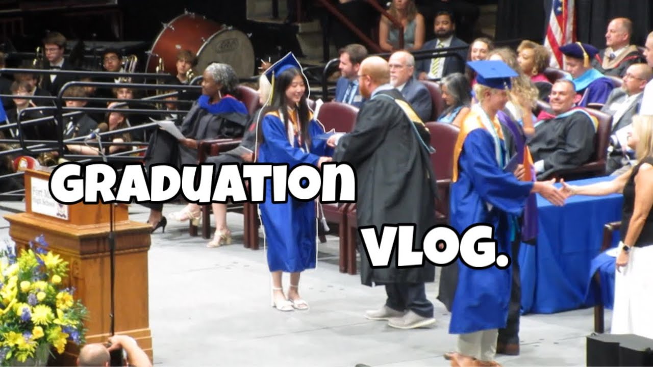 high school GRADUATION vlog - YouTube