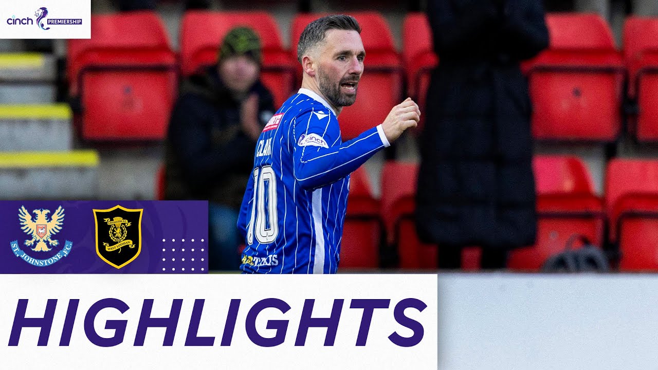 St Johnstone 1-1 Livingston | Nicky Clark Rescues A Late Point For The Saints | cinch Premiership