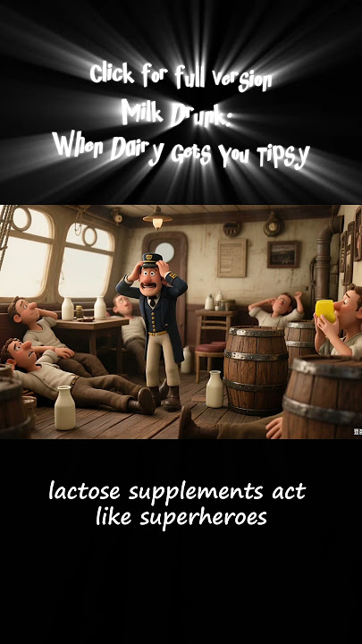Milk Drunk: When Dairy Gets You Tipsy! #knowledge #children #food