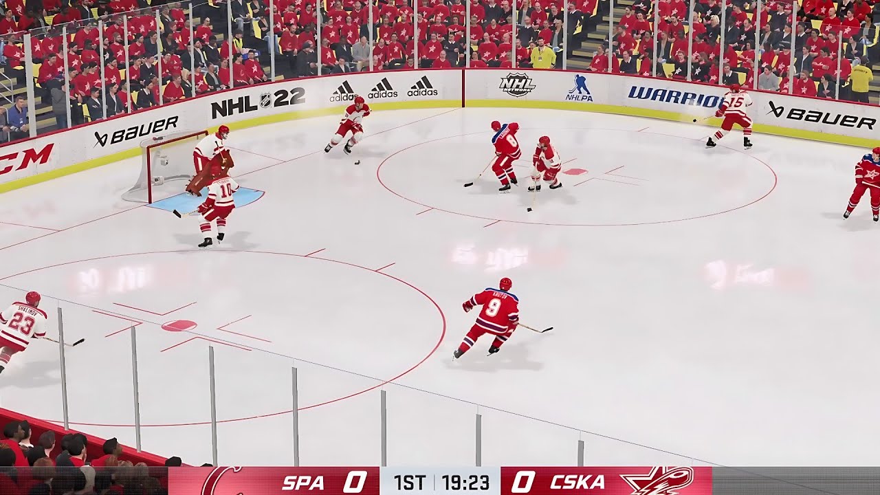 ЦСКА 1984 - Спартак Москва 1983 (NHL 22) Обзор