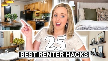 25 *MUST TRY* Renter-Friendly Upgrades for 2025! ✨