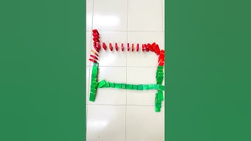 Domino Setup 2025 😱 The Most Satisfying Chain Reaction Ever!