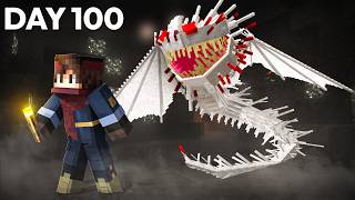 I Spent 100 Days in BOULDER CLASS ONLY HOW TO TRAIN YOUR DRAGON in Minecraft!