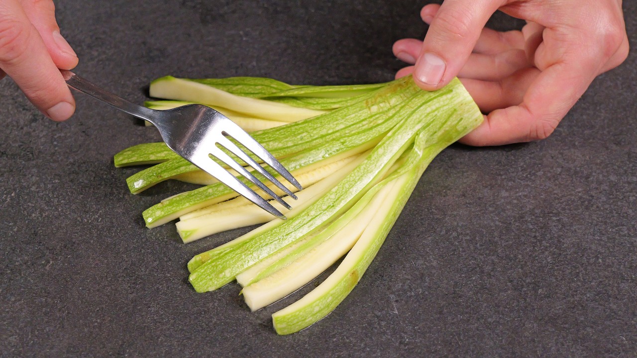 I Cut a Zucchini Like THIS... The Turkish Secret Changed Everything!