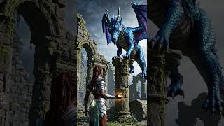 The bond of the blue dragon#AI Vedio