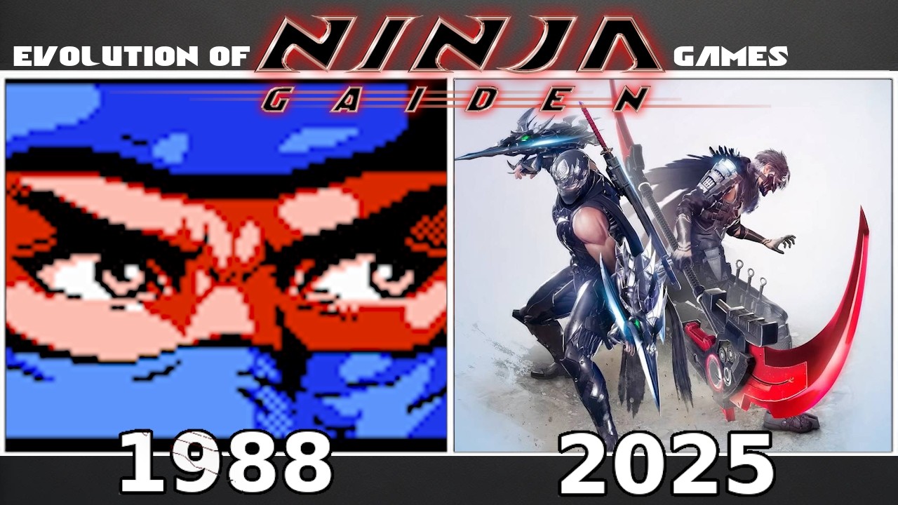 Evolution of Ninja Gaiden Games 1988 - 2025 | Including Ninja Gaiden 4 | Ryu Hayabusa Crossover