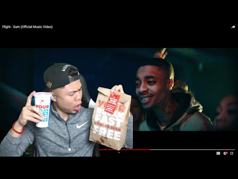 TRYING FLIGHT'S NEW WENDYS MEAL WHILE REACTING TO \