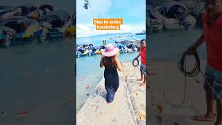 siap menuju ke pulau karakelang talaud