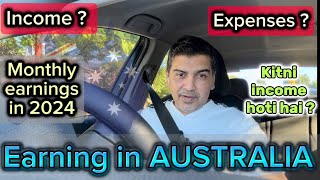 Monthly Earnings and Expenses in  Australia 2024 | can you Afford it ? | vlog #vlog #travelvlog