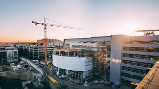 AER Munich: A New Landmark Rises | Construction Timelapse (4K)
