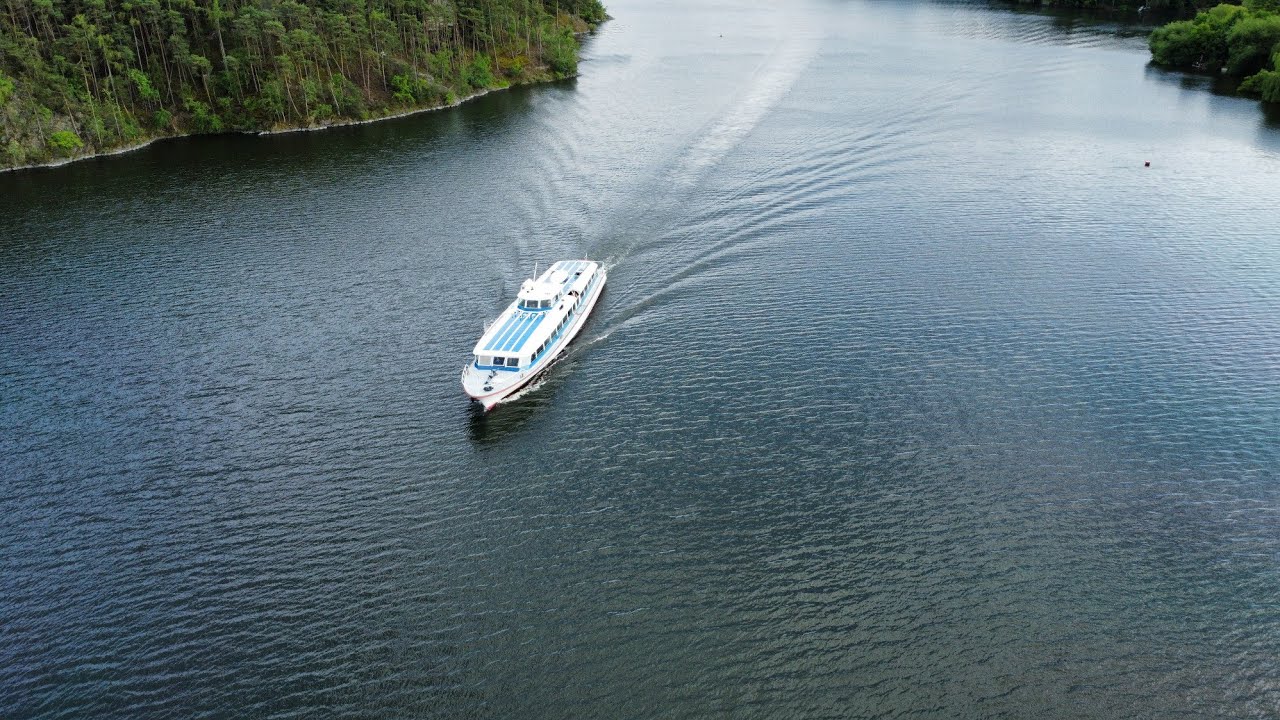 Hracholusky z nebe: Parník, přehrada a technický zázrak u Pňovan - červen 2025