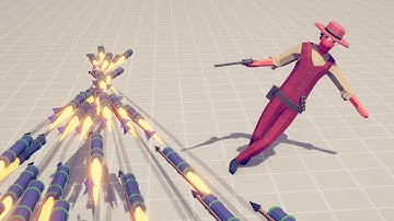 QUICK DRAW DODGING EVERYTHING - Totally Accurate Battle Simulator TABS
