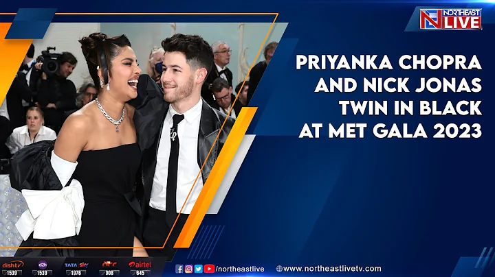 Priyanka Chopra and Nick Jonas twin in black at Met Gala 2023