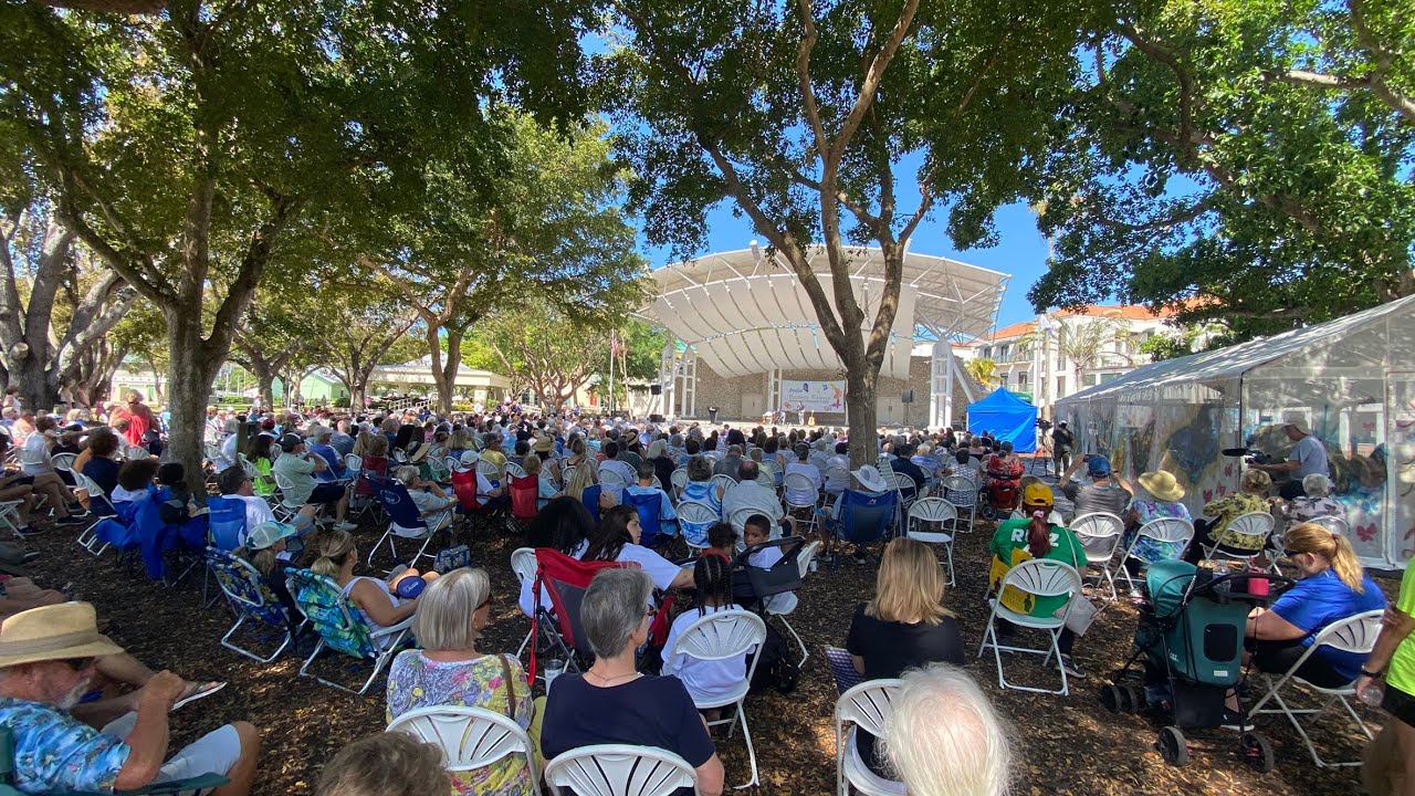 Avow Foundation Butterfly Release 2022 Cambier Park Naples, Florida