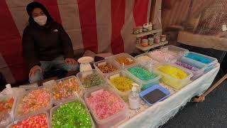 🇯🇵🌽⛩[4K] WALKING INTO A NEW YEARS FOOD FESTIVAL IN KYOTO AND EBISU SHRINE | MONEY FOR THE GODS