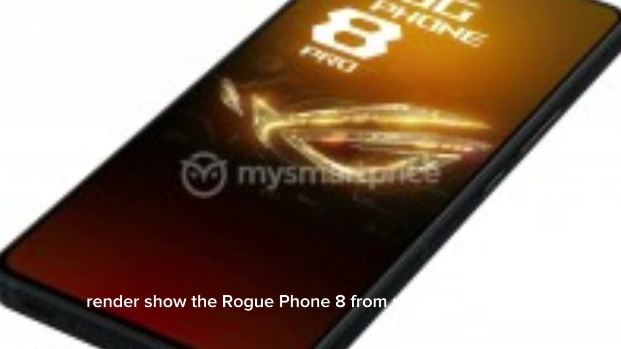 ROG Phone 8 Pro leak reveals a Dot Matrix rear LED display