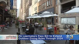 Pennsylvania Lawmakers Pass Bill That Would Extend Emergency Outdoor Dining Regulations Until 2024