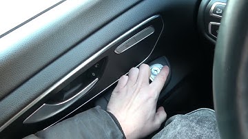 How to Close and Open Side Rearview Mirrors in Mercedes V Class W447 (2014 - now)
