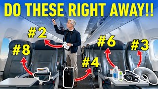 11 Things Smart Travelers ALWAYS Do After Boarding (Most Forget #11)
