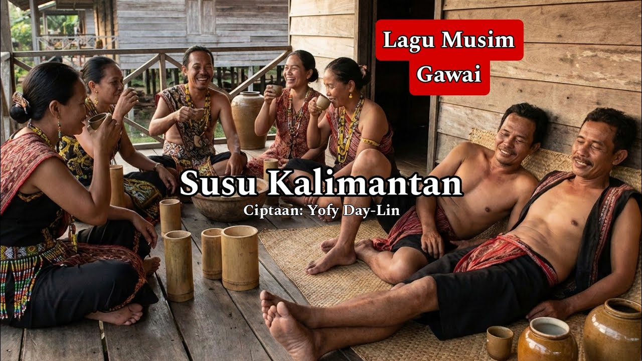 Lagu Dayak bikin joget susu Kalimantan
