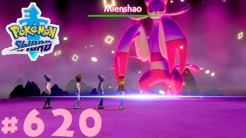 Pokemon Sword Shiny Dynamax Mienshao Raid & Catch