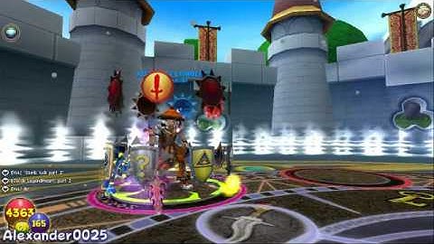 Wizard101 1v1 Jacob Legendheart vs. Alexander LionHeart Final Round