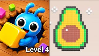 Food hunts: pixel puzzle level 4 walkthrough solution 