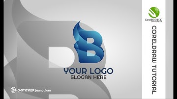 ABSTRACT B LOGO | coreldraw tutorial