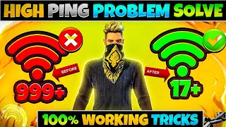 How To Solve 999+ Network Problem Free Fire  || Top 5 High Ping Problem Solution || Free Fire #2