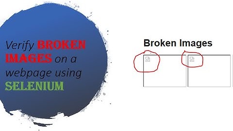 Verify Broken Images On A WebPage