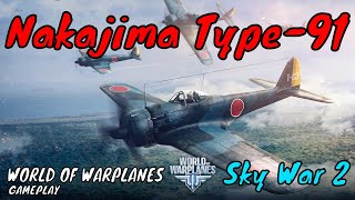 World Of Warplanes Gameplay  Nakajima Type91 1080p