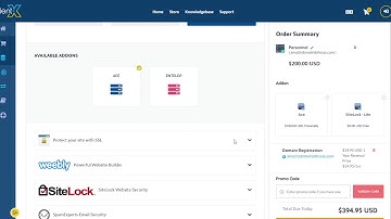 One Page Orderform In WHMCS With WGS One Step Orderform Template
