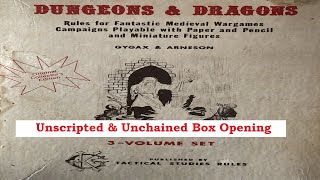 Dungeons & Dragons 3-Volume Set (1974) - Gygax & Arneson