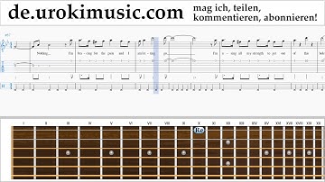 Gitarre Lernen Rihanna Sledgehammer Teil#2 Gitarrenunterricht Noten Schule Lied Lehrer Klasse