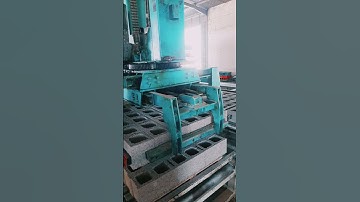 Perfect Cubes Every Time #smartblockline #concreteblocks #machine